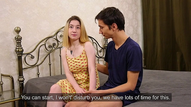 Стесняшка подарила мужу-ждуну целку на годовщину свадьбы