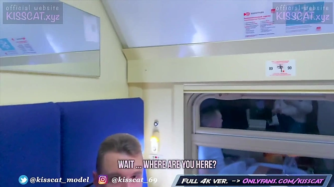 Приключения молодой шлюхи в поезде или быстрый секс с рандомным парнем