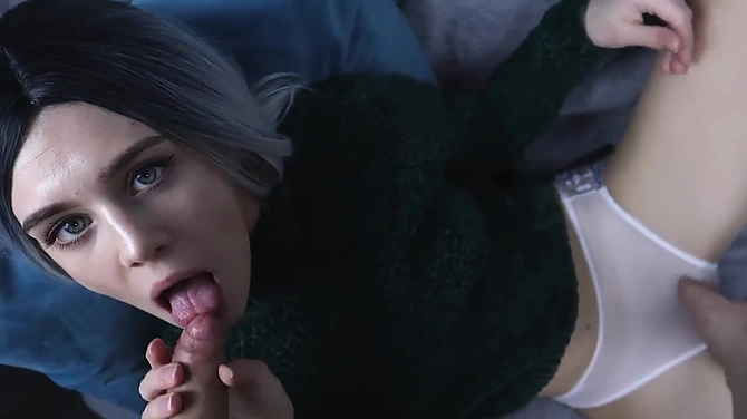 Ничто так не согревает осенью, как теплый свитер и уютная ебля дома